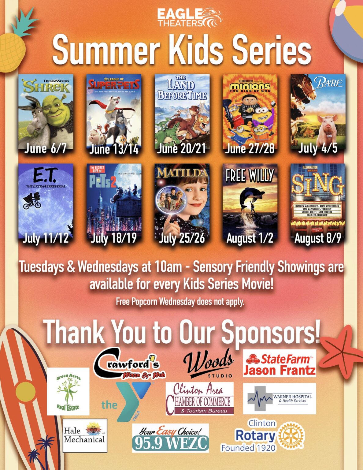 Events for August 2024 WLCN 96.3 FM