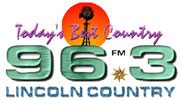 WLCN 96.3 FM plays Today's Best Country from 4 AM to 6 PM